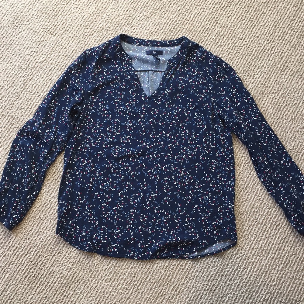Blue GAP blouse